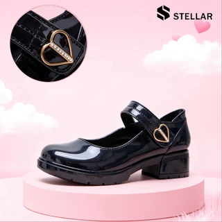 🔥ถูกสุด•ส่งไว💯STELLAR รองเท้านักเรียน รองเท้านักเรียนหญิง สวยวิ๊ง สวมใส่สบาย เด็กผู้หญิง (ไซส์ 30 - 40)