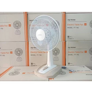 MY HOME พัดลม ปรับระดับ 16 นิ้ว สไลด์ รุ่น FS-878 ลมแรง เสียงเงียบ รับประกันศูนย์ 1 ปี ของแท้