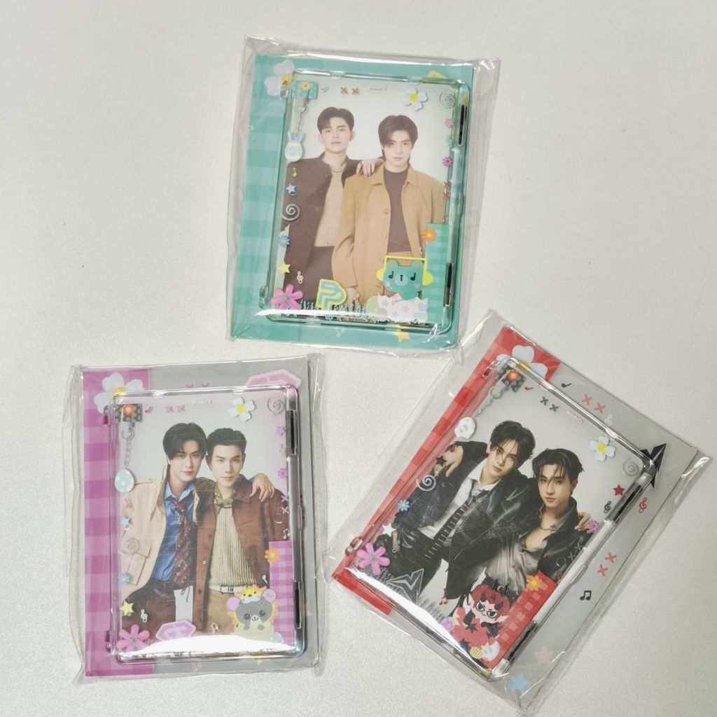 {📬พร้อมส่ง}GMMTV Official Merchandise | Magnetic Card Holder | Permpoon  | Look Khunnoo | Domiia | Polcasan | Tomafox