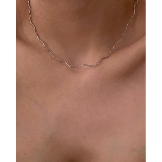 สร้อยสเตนเลส nickle free,water proof กันน้ำ HER OBJECTIVE_HER CAROLINE PLAN NECKLACE