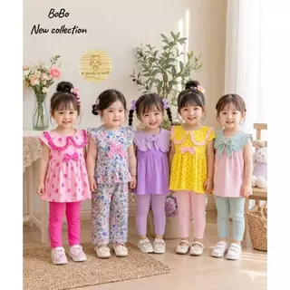 ต.24 BoBo , carter's เสื้อผ้าเด็กผู้หญิง ชุดเซ็ทเสื้อกางเกง 1-5 ขวบ
