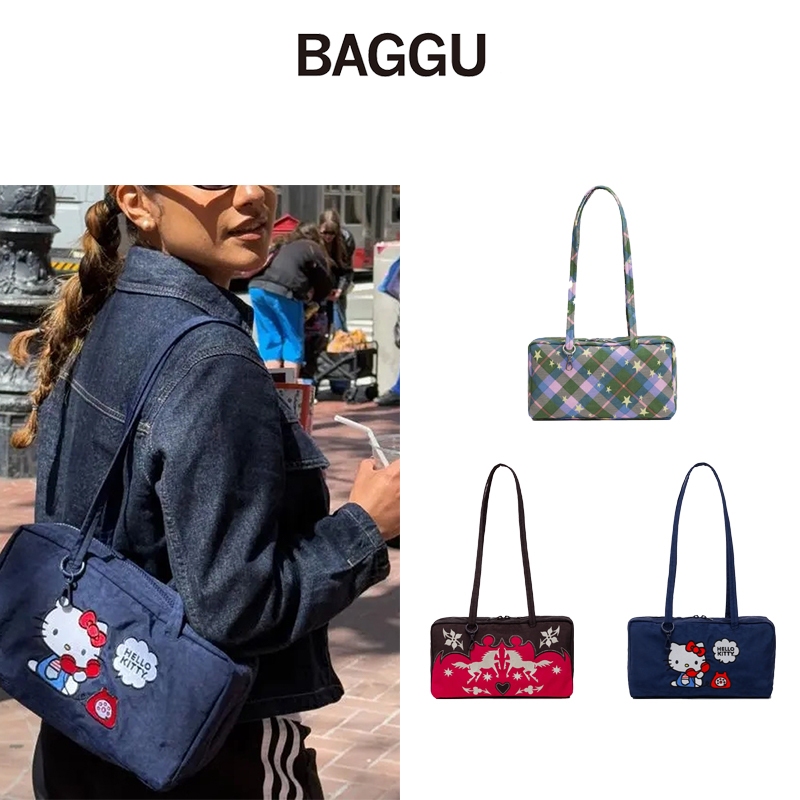 『BAGGU』🇭🇰 Baggu Multiple nylon handbags กระเป๋าถือไนลอนหลายแบบ