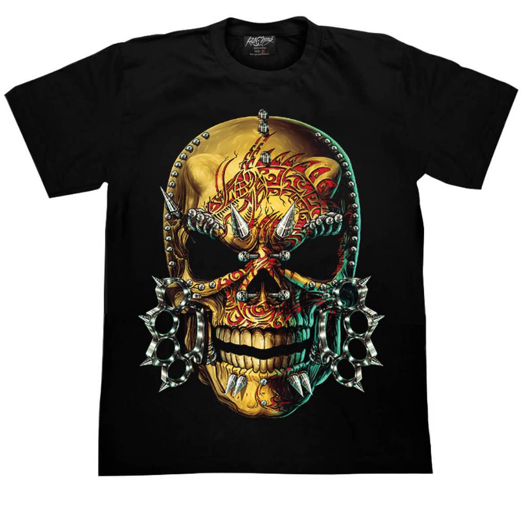 เสื้อยืดสกรีนเรืองแสง ROCK CHANG GR634