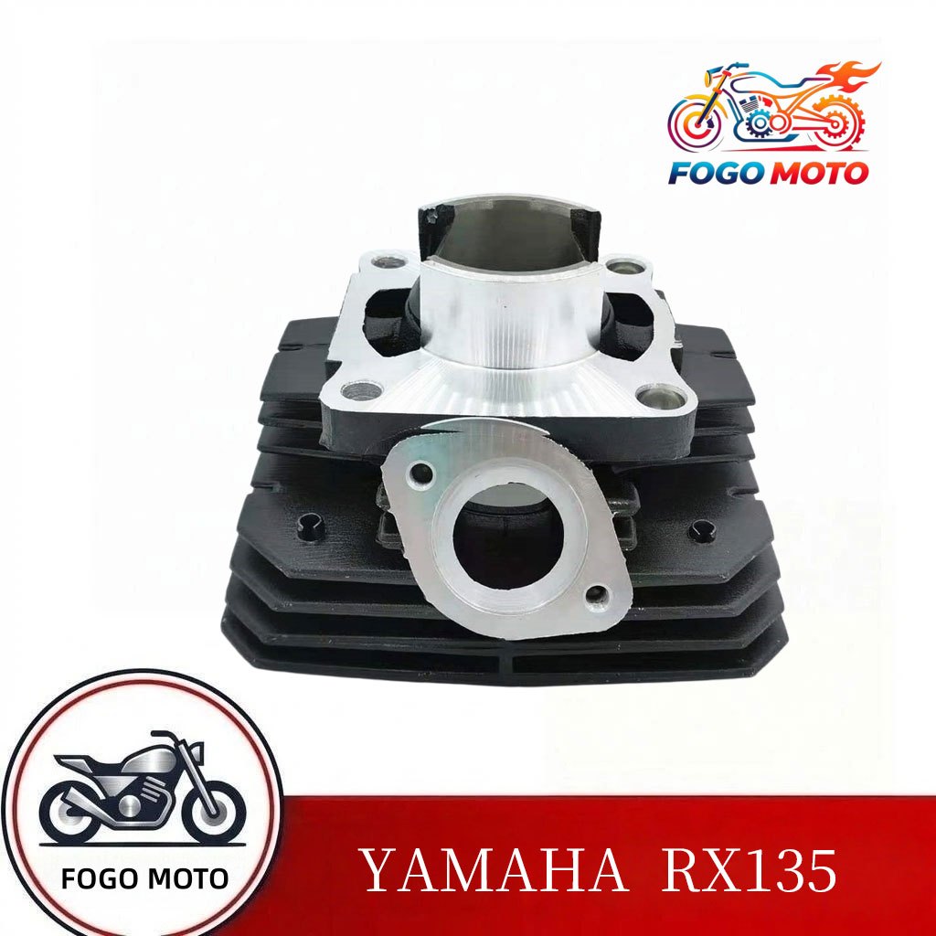 ลูกสูบกระบอกสูบรถจักรยานยนต์ RX135 เหมาะสำหรับ YAMAHA RX135 RXK135 ชุดกระบอกสูบ 58 มม.