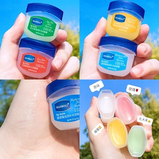 ลิปบาล์มปกป้องและกักเก็บความชุ่มชื้น, ไม่มีสี, ช่วยซ่อมแซมผิว, ลิปบาล์มขนาดเล็ก, แพ็ค 4 ชิ้น