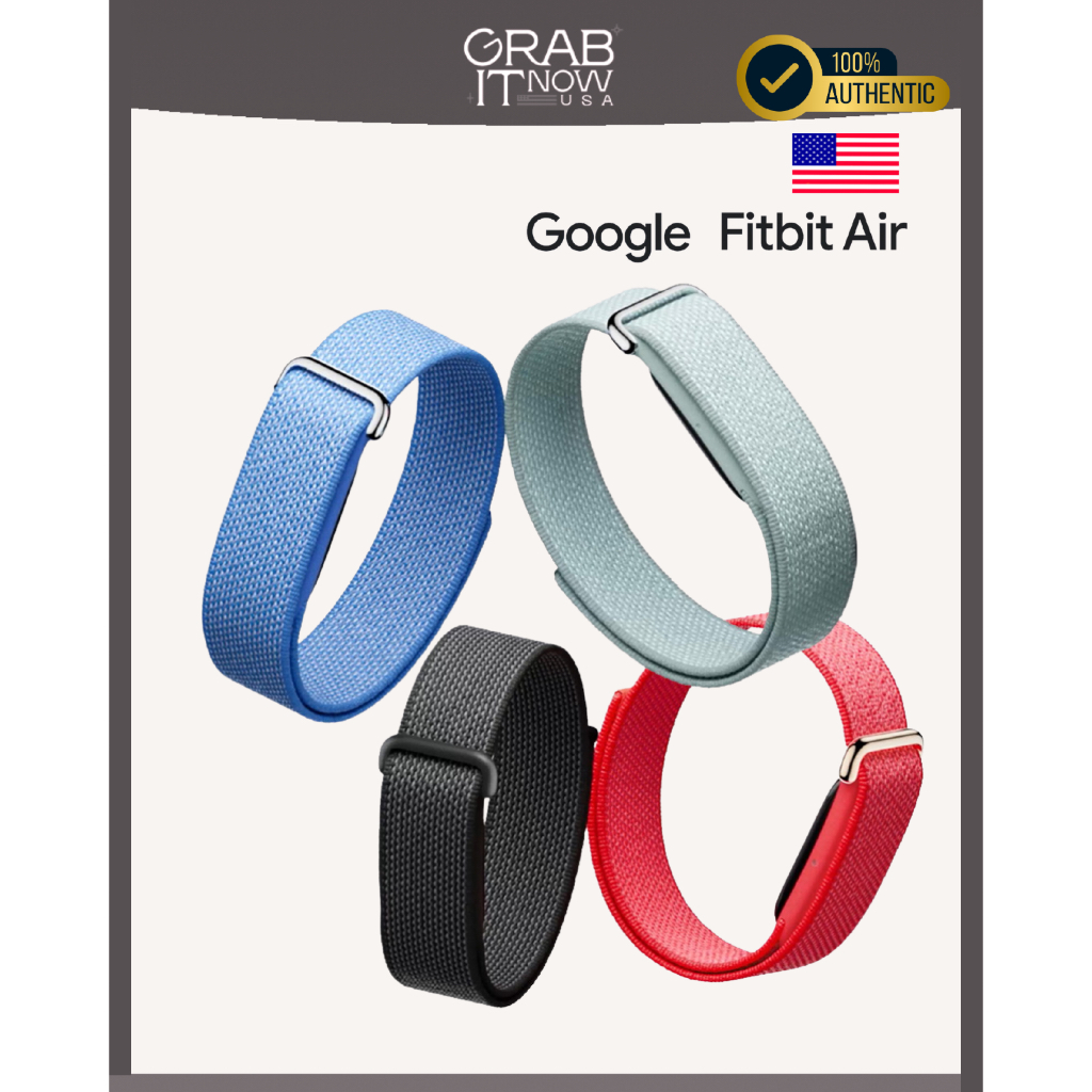 พรี ♥️🇺🇸 Google Fitbit Air ของแท้ จากอเมริกา มีหลักฐานการสั่งซื้อทุกชิ้น สายรัดข้อมือ ออกกำลังกาย อุปกรณ์ดูแลสุขภาพ