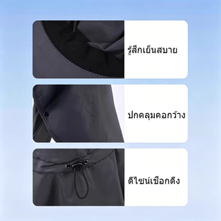 หมวกกันแดด ผ้าแห้งเร็ว หมวกกันแดด UV 360 องศา กันน้ำ สามารถแยกชิ้นได้ วัสดุระบายอากาศดี หมวกตกปลา หมวกเดินป่า กันแดด