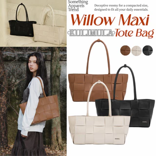 [ซีรีส์ใหม่]🌟Somethingapparels trend -KULIMULA Willow Maxi Tote Bag กระเป๋าสาน สะพายข้าง กระเป๋าถือ Woven Tote Shoulder
