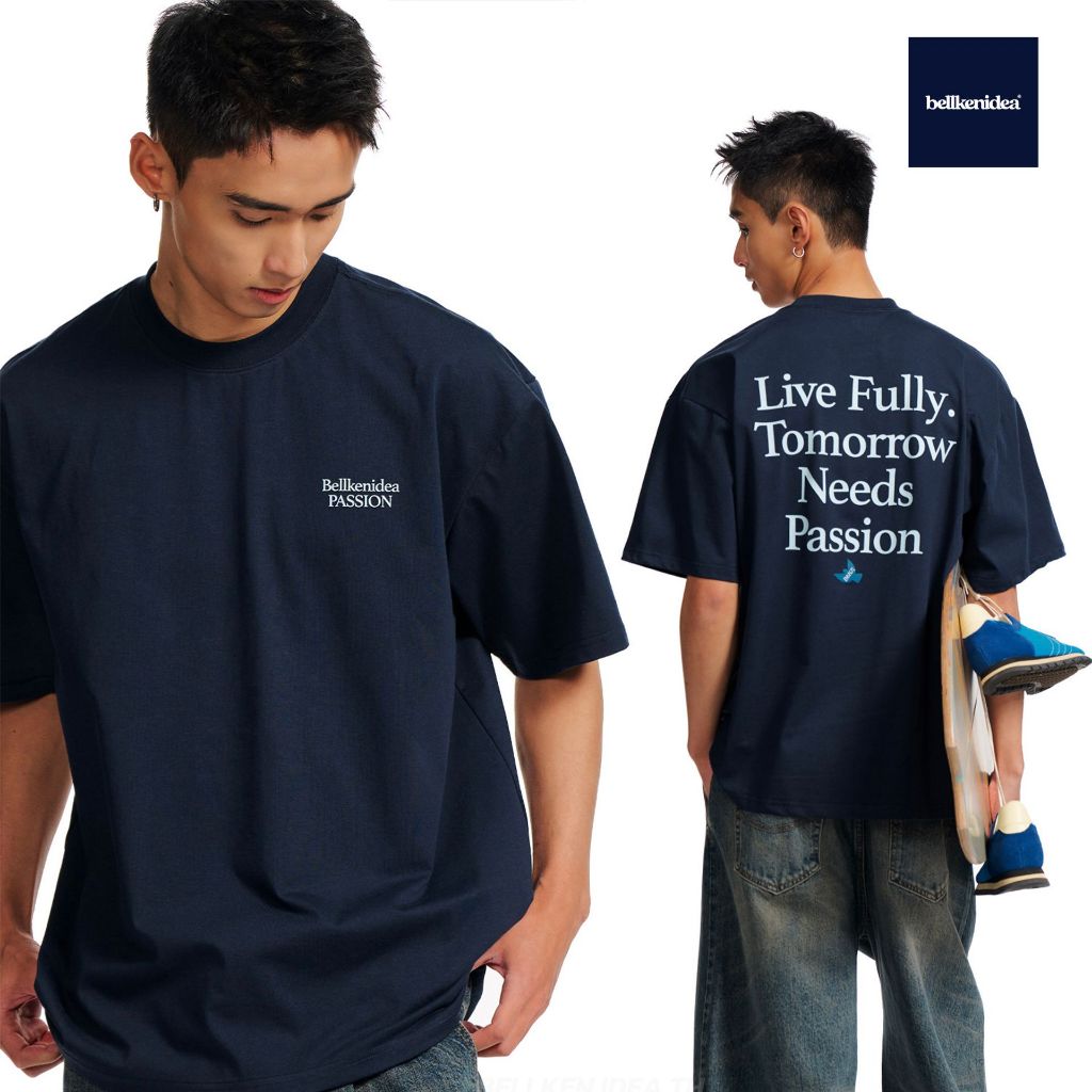 BELLKEN PASSION TEE เสื้อโอเวอร์ไซส์ OVERSIZED ผ้า ICE FABRIC ใส่สบาย ระบายความร้อน กันUV UNISEX