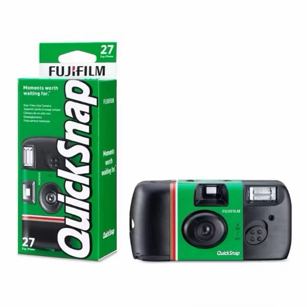 (กทม.ส่งด่วน)(มีของพร้อมส่ง) กล้องฟิล์มใช้ครั้งเดียว Fujifilm QuickSnap ถ่ายภาพได้ 27 ภาพ