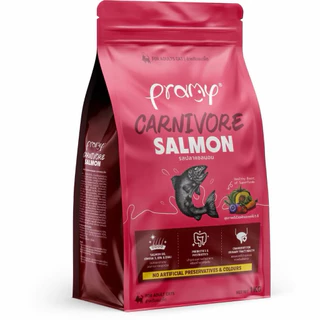 Pramy Carnivore อาหารเม็ดแมวพรามี่[โครตถูก‼️] สูตรเน้นเนื้อแท้ โปรตีนสูง เสริมสร้างสุขภาพแบบรอบด้าน ขนาด 800g - 1kg
