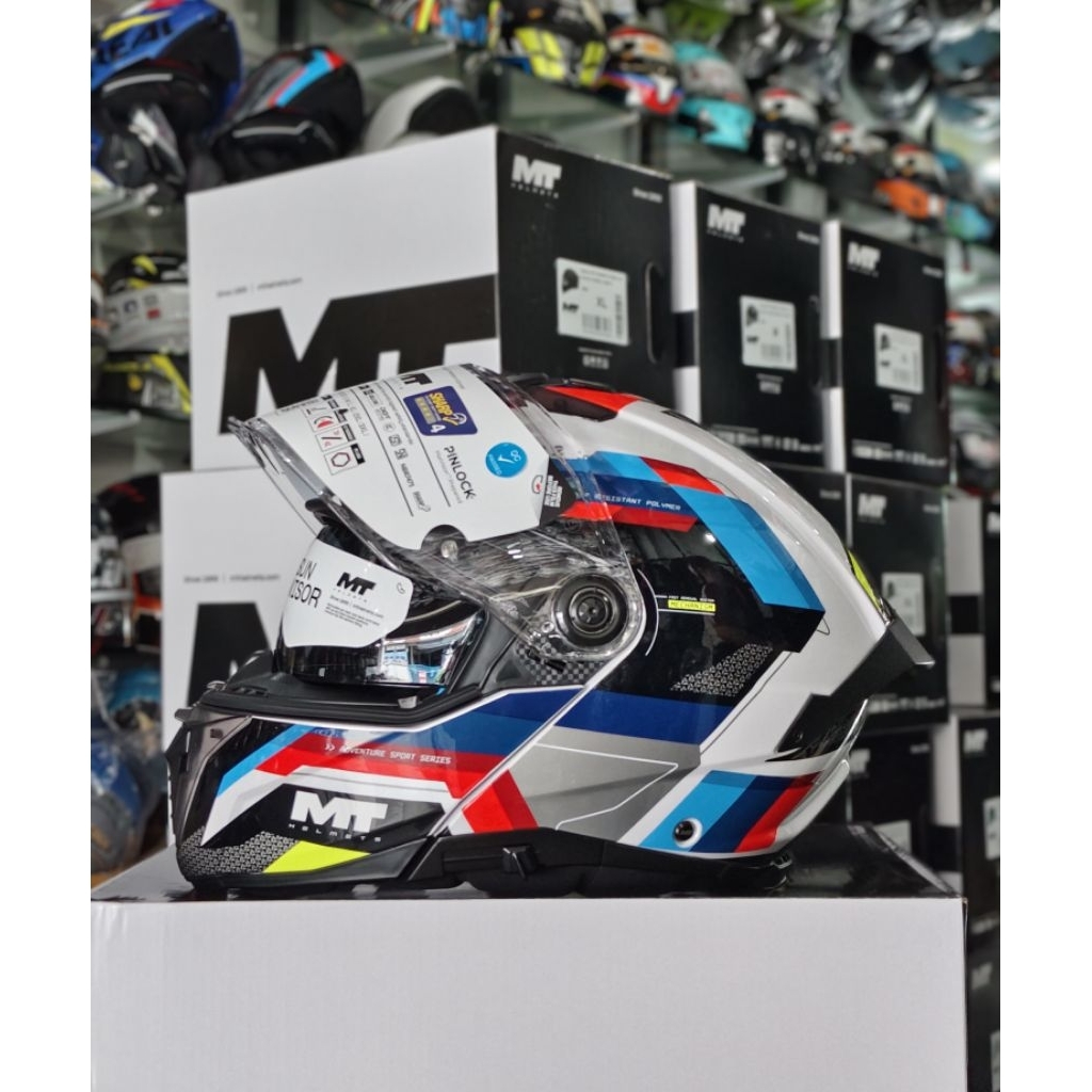 หมวกกันน็อคยกคาง MT ATOM 2SV ใหม่ล่าสุด