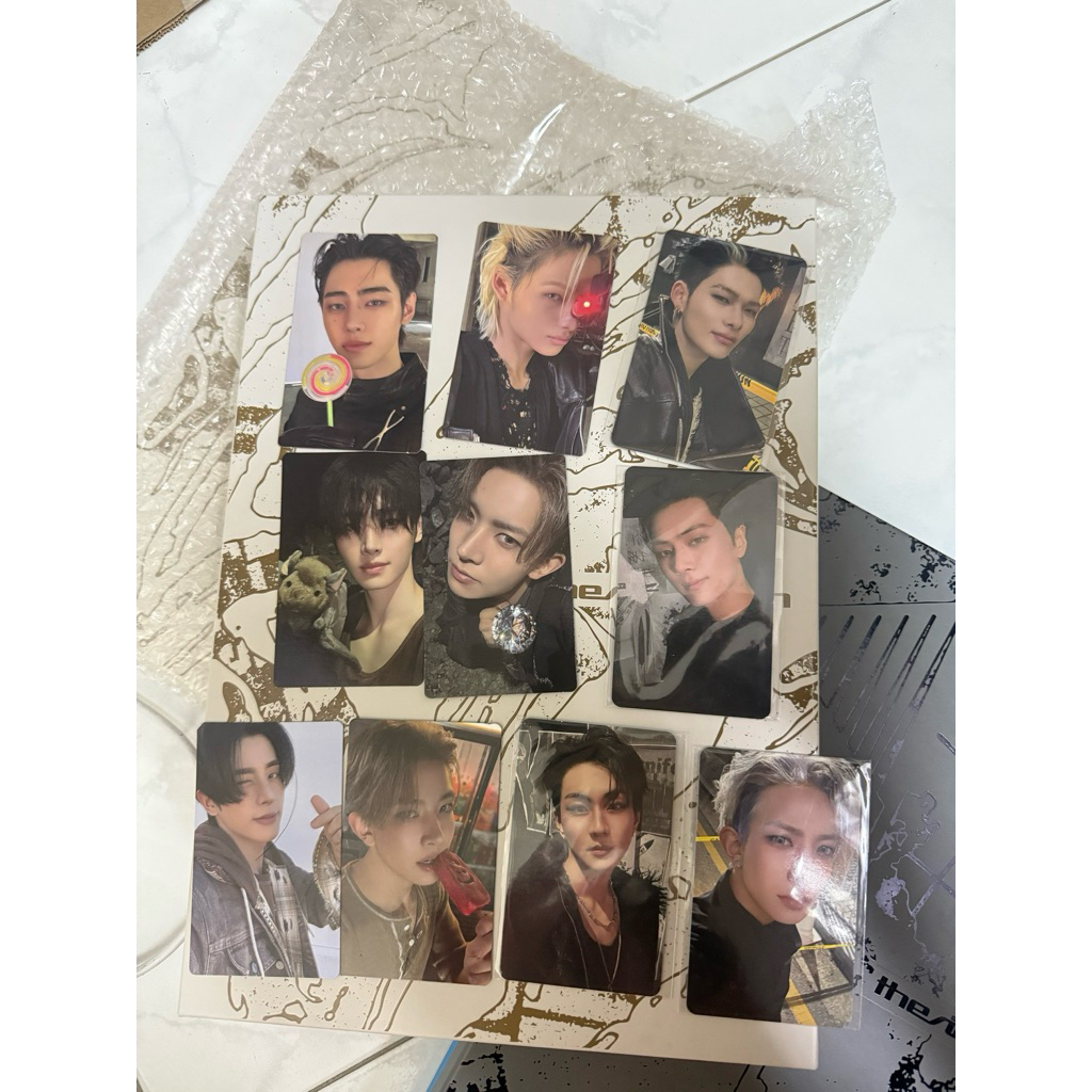 ENHYPEN THE SIN VANISH ALBUM เอนไฮเพน บั้มเต็ม ไม่แกะ shopee benefit heeseung jake sunghoon jungwon ฮีซึง เจค จองวอน jay
