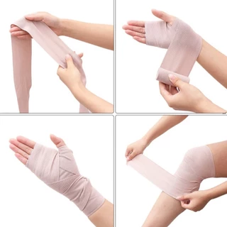 ผ้ายืดซัพพอร์ตข้อและกล้ามเนื้อ Elastic Wrap Bandage พันกระชับ ระบายอากาศได้ดี