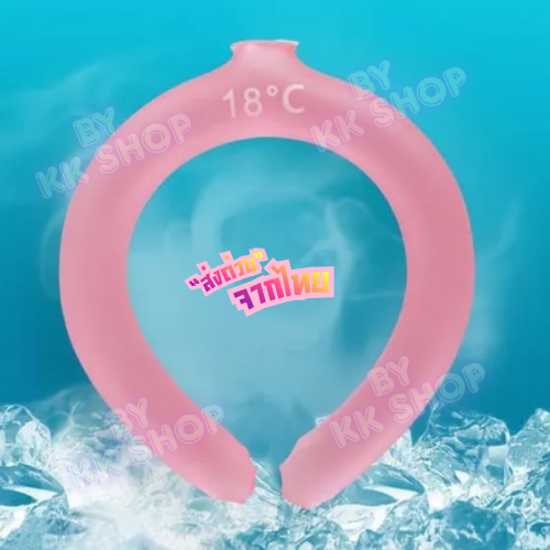 สายคล้องคอแบบพกพาคอ Cooling Tube สําหรับฤดูร้อนขี่จักรยาน