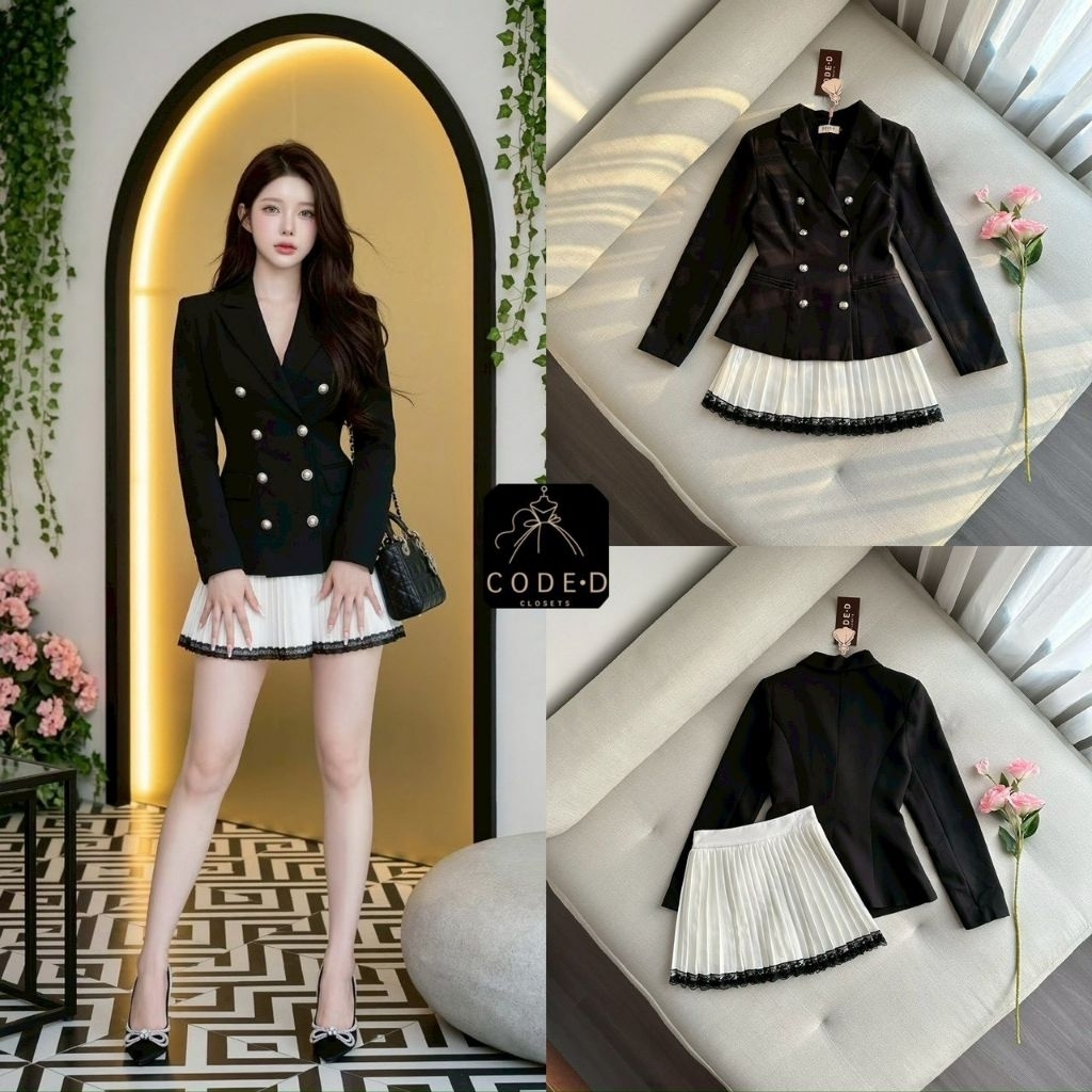 BRAND : CODE D : SET 2 ชิ้น Size S มือ 2