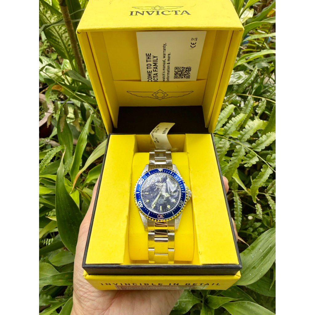 นาฬิกา Invicta หน้าน้ำเงิน
