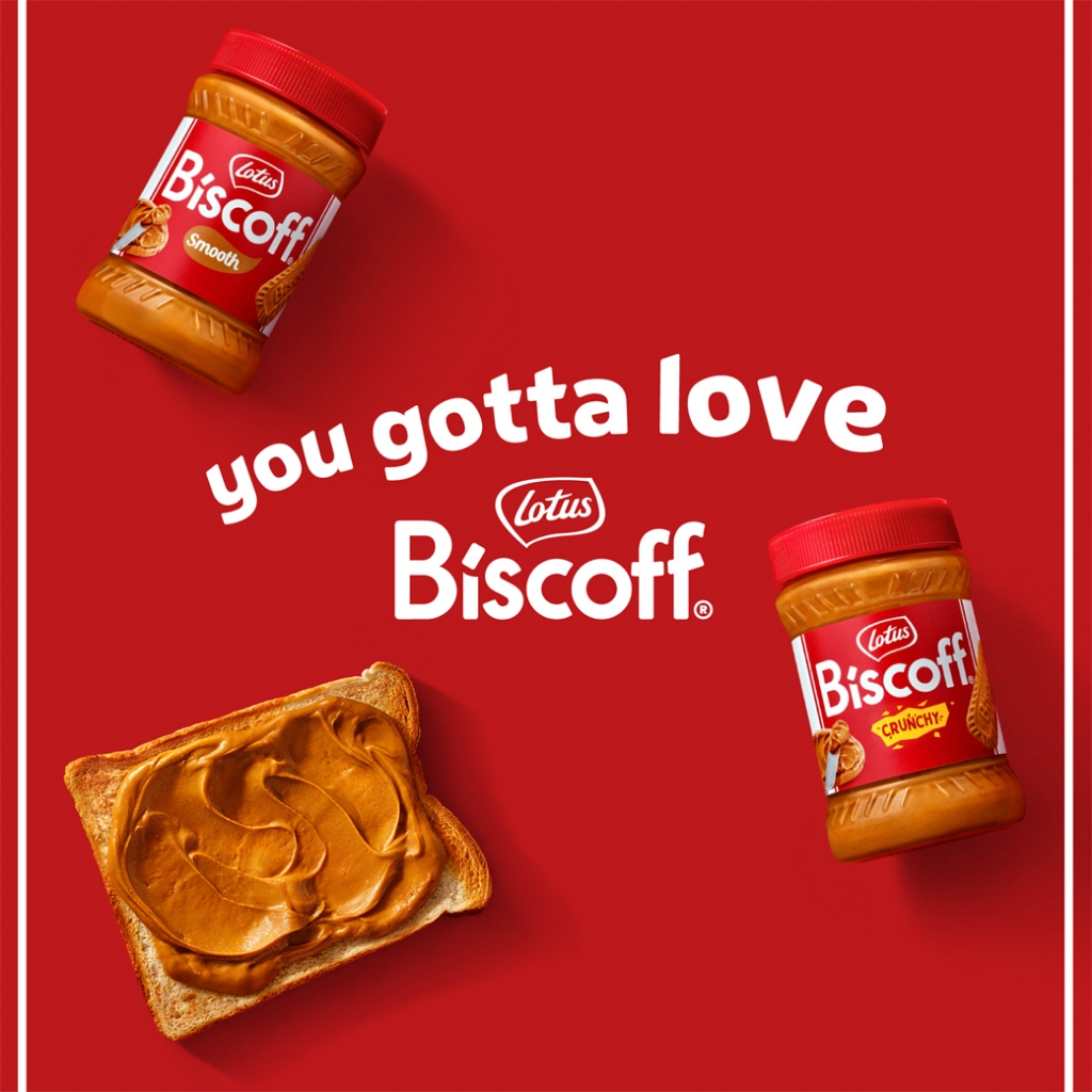 Lotus Biscoff Spread ผลิตภัณฑ์ทาขนมปังผสมบิสกิต 380g