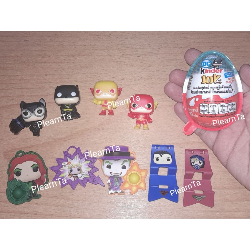 [ของแท้ 100%] ของเล่นของสะสมจาก Kinder Joy DC Funko POP!