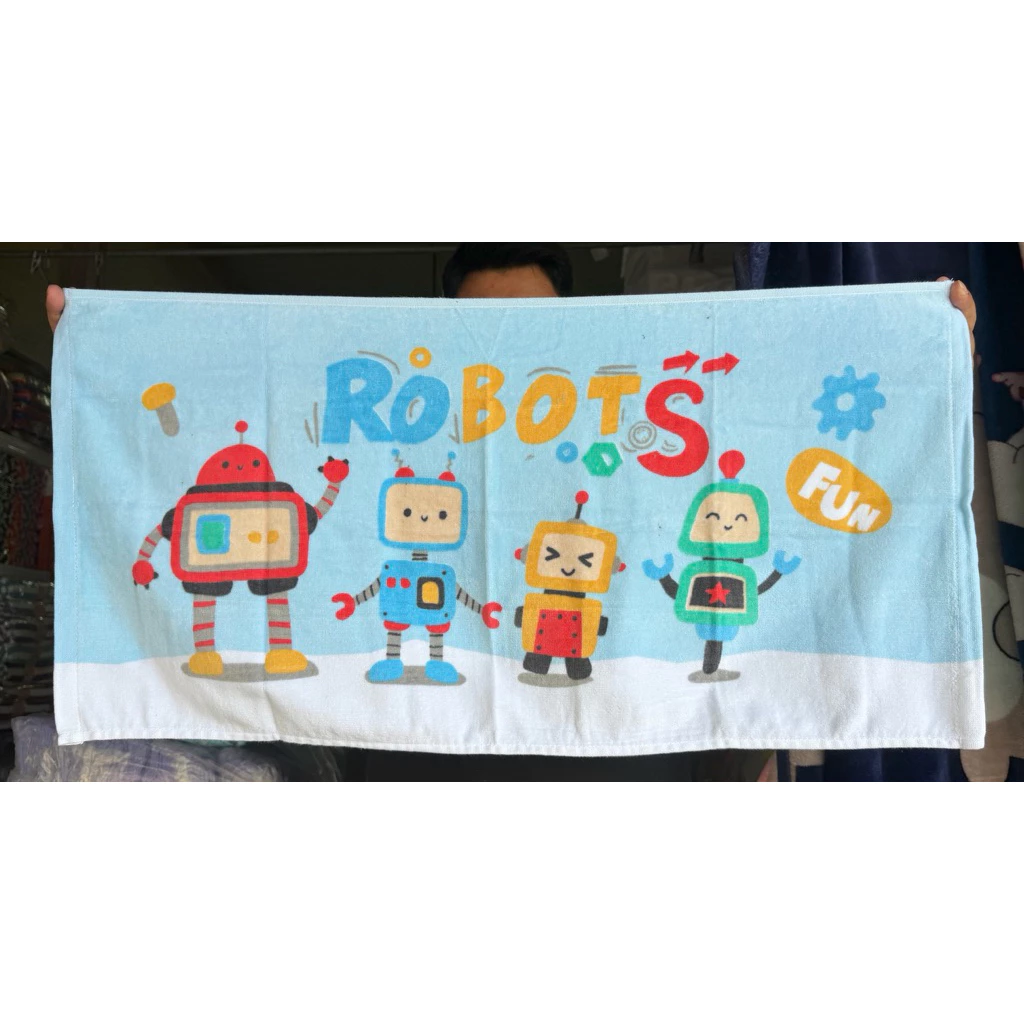 💕Enfant (อองฟองต์) ผ้าเช็ดผม ขนาด 15x30 นิ้ว สินค้าหลุดQC ตำหนิ