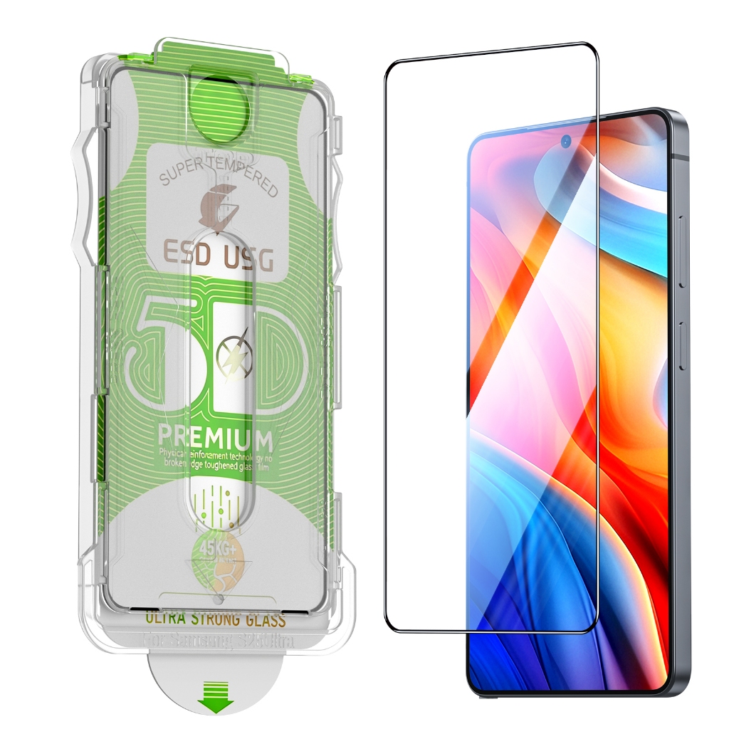 ฟิล์มกระจกนิรภัย สำหรับ Samsung Galaxy S26 Ultra / S24 Ultra HD กันส่อง กันรอย รองรับสแกนลายนิ้วมือ ติดตั้งง่าย S25