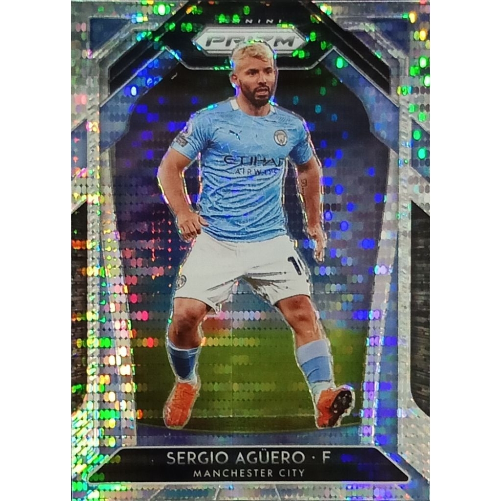 Card Sergio Aguero 2020 Prizm Premier League #104 Soccer football