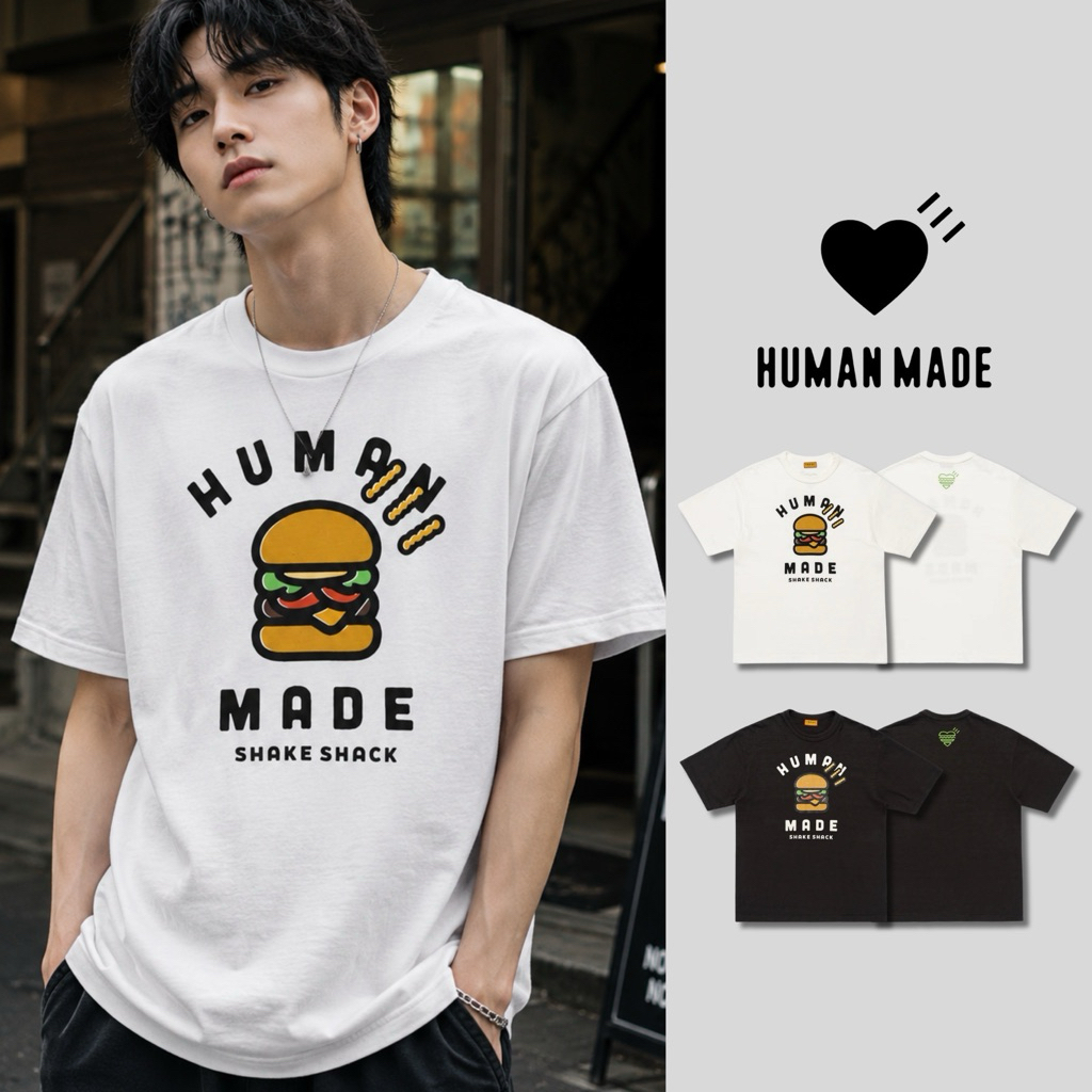 พร้อมส่ง / เสื้อยืด Human Made “Turquoise Heart” T-Shirt ส่งสินค้าทุกวัน ส่งเร็ว ❤️💯❤️ รับประกันความพอใจ คืนเงินได้