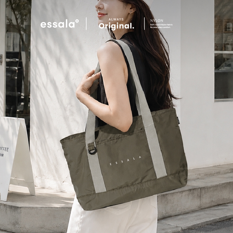 Essala Swift Tote กระเป๋าผ้าไนลอน  Essala Original