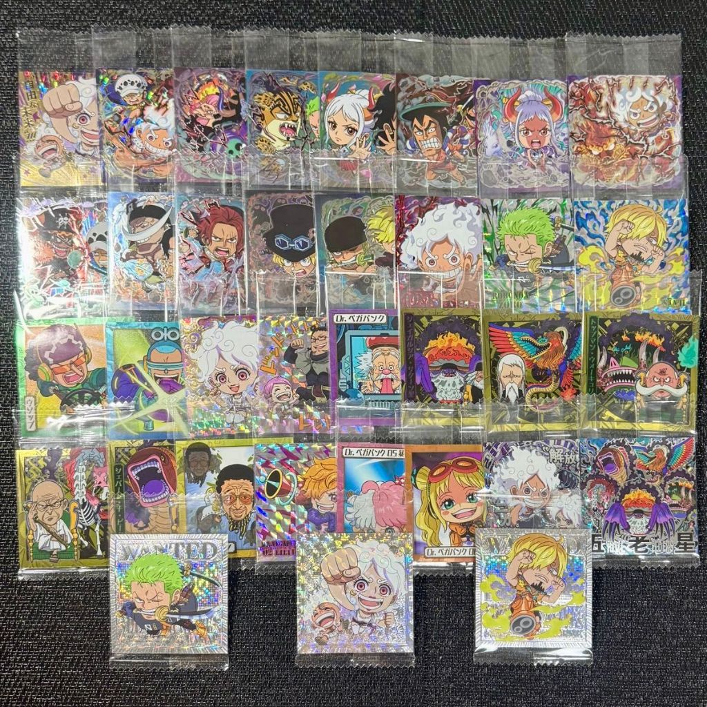 One Piece Great Pirate Seal Wafer ชุดที่13 สติ๊กเกอร์ งานแท้ของใหม่ในซีน