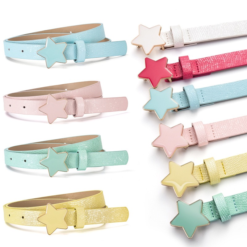 ❤ พร้อมส่งจ้า ❤ เข็มขัดเด็กหญิง เข็มขัดสาวน้อย น่ารักมากๆๆ สีหวานสดใส