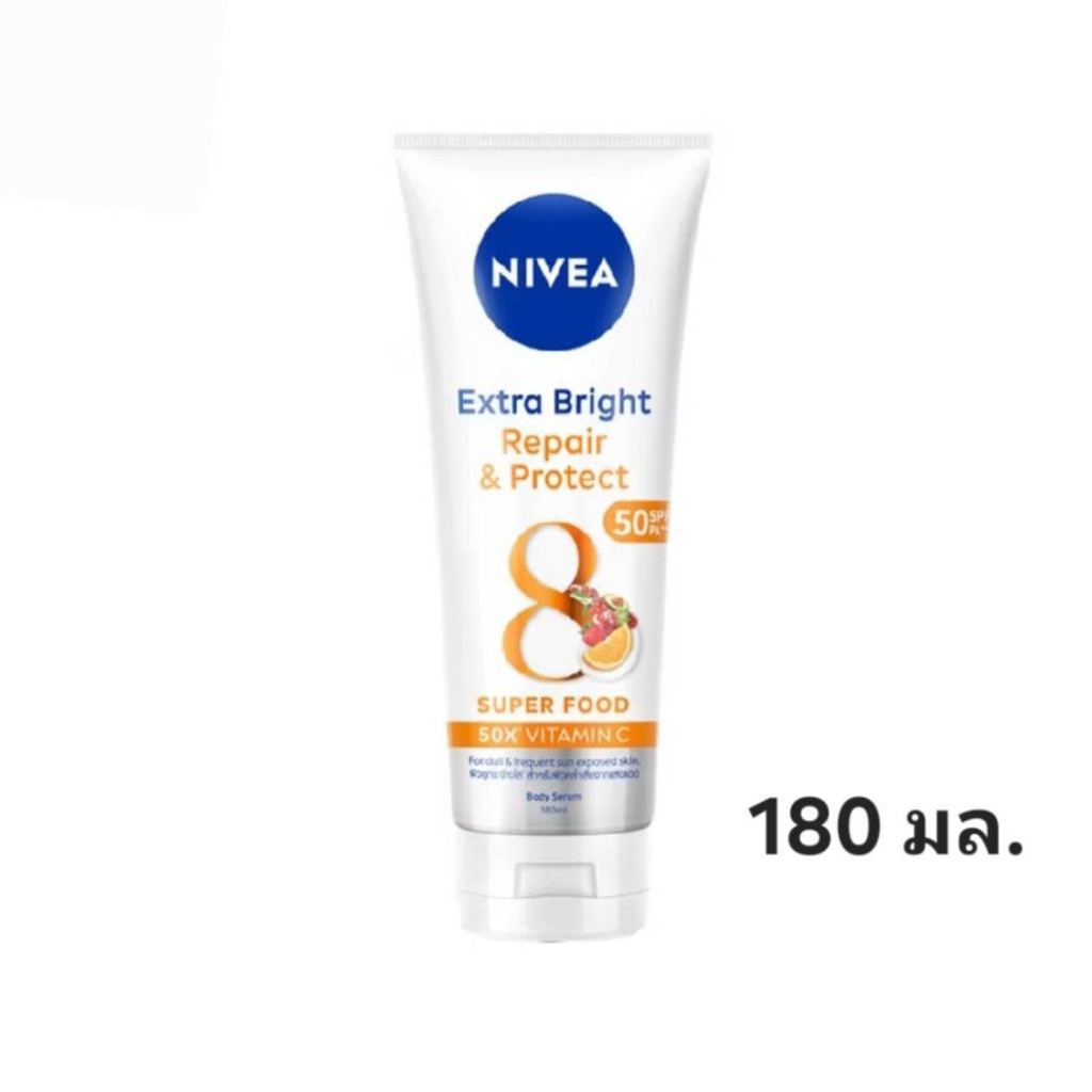 Nivea Sun นีเวียซัน ครีมกันแดดผิวกาย เนื้อบางเบา 180ml