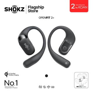 Shokz OPENFIT 2+ หูฟังไร้สาย น้ำหนักเบา ใส่สบาย มาพร้อมระบบเสียง Dolby Audio และเทคโนโลยี Shokz Ultra-Soft Silicone 2.0