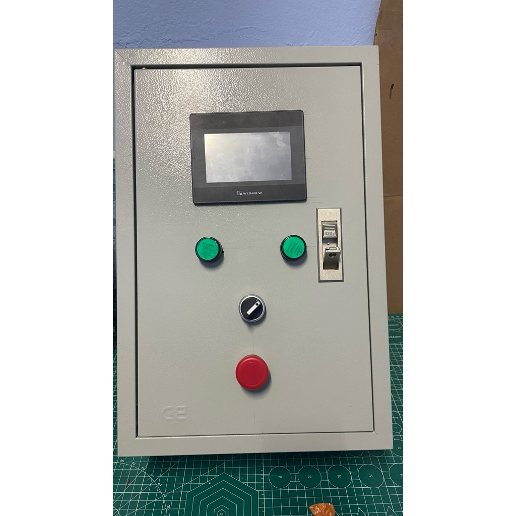 ชุดฝึกPLC+HMI+Inverter