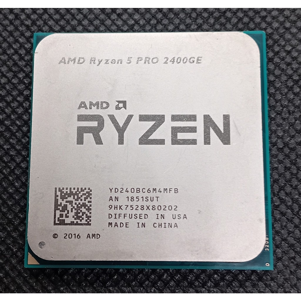 CPU (ซีพียู) AMD RYZEN 5 PRO 2400GE 3.2 GHz (SOCKET AM4) Turbo 3.8 GHz