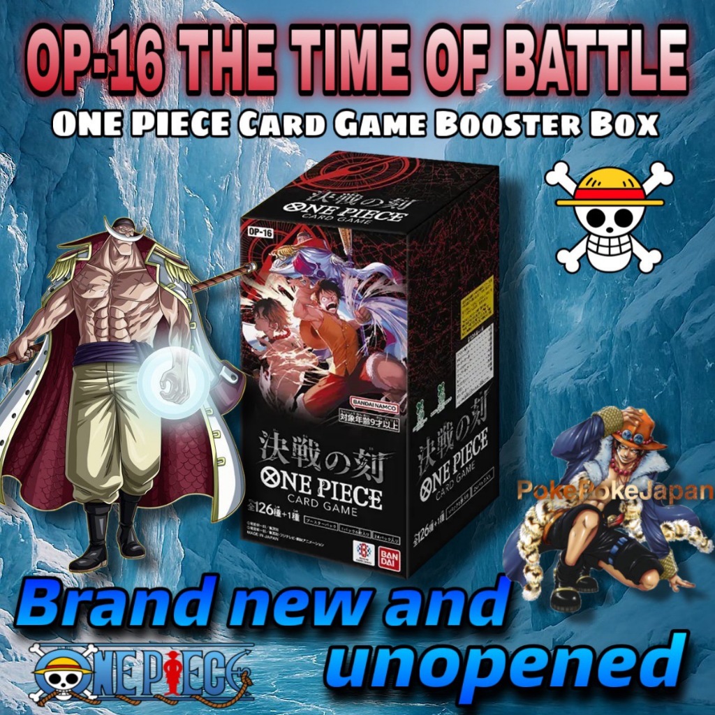 One Piece Card Game Booster Pack OP-16 "The Time of Decisive Battle"