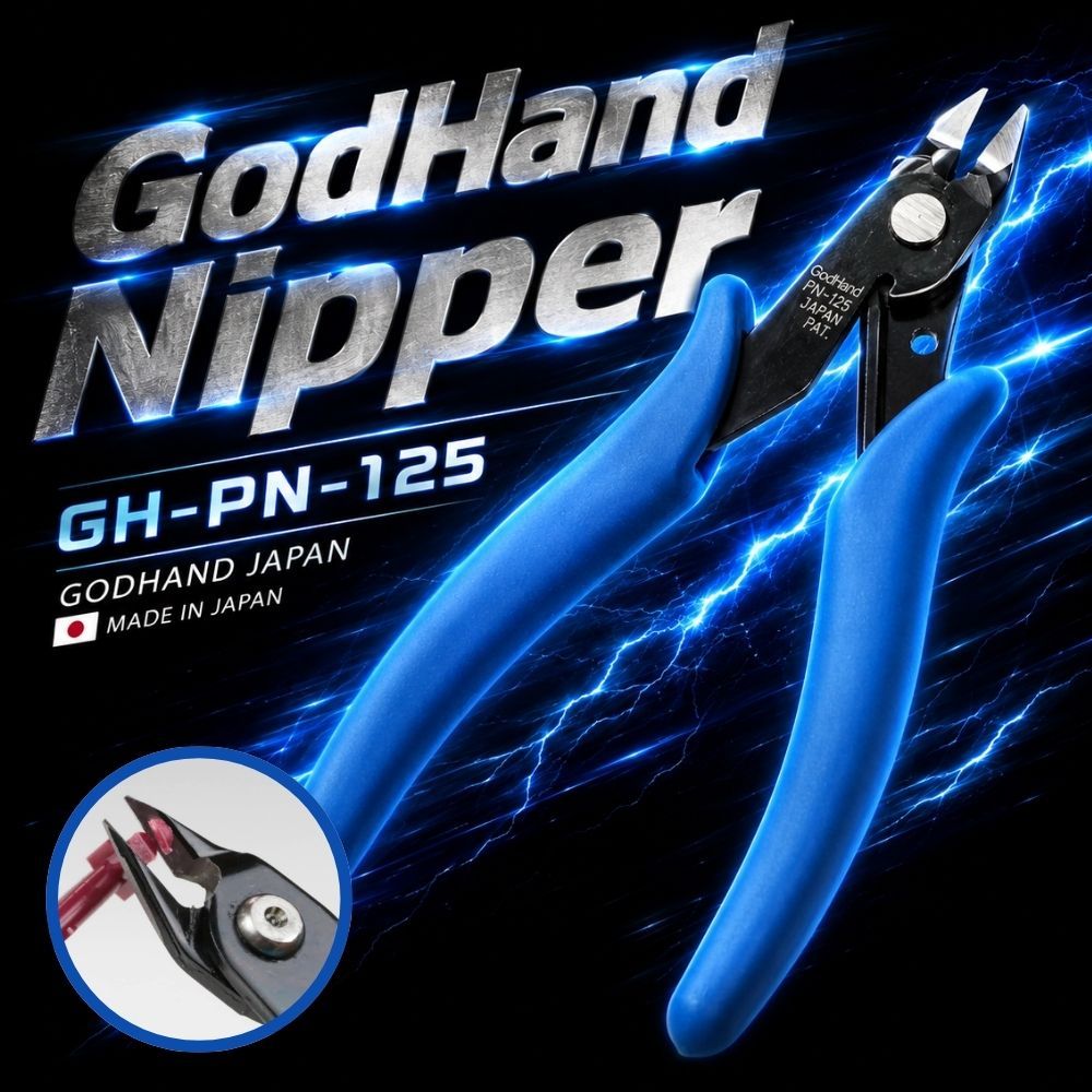 คีมตัดพลาสติก GodHand รุ่น GH-PN-125