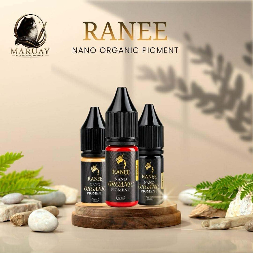 RANEE สีRANEE สีรานี สักคิ้ว สักตา สักปาก สีเชื้อน้ำ