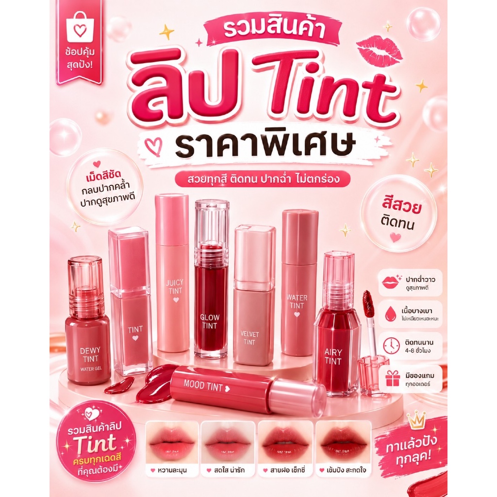 รวมสินค้า sale ลดล้างสต็อก ลิป มาสคาร่า