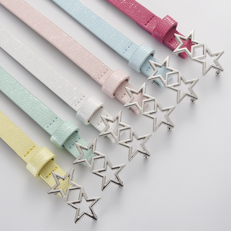 ❤ พร้อมส่งจ้า ❤ เข็มขัดเด็กหญิง เข็มขัดสาวน้อย น่ารักมากๆๆ สีหวานสดใส