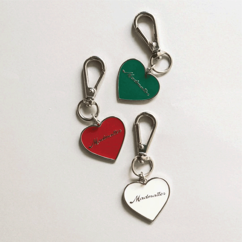 Madmatter - Heart Keychain พวงกุญแจรูปหัวใจ