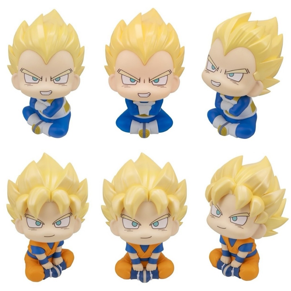 (🔴PRE-ORDER ถามสต็อกก่อนสั่ง) LookUp Dragon Ball Daima Super Saiyan Vegeta (Mini) & Son Goku (Mini) Complete Figure