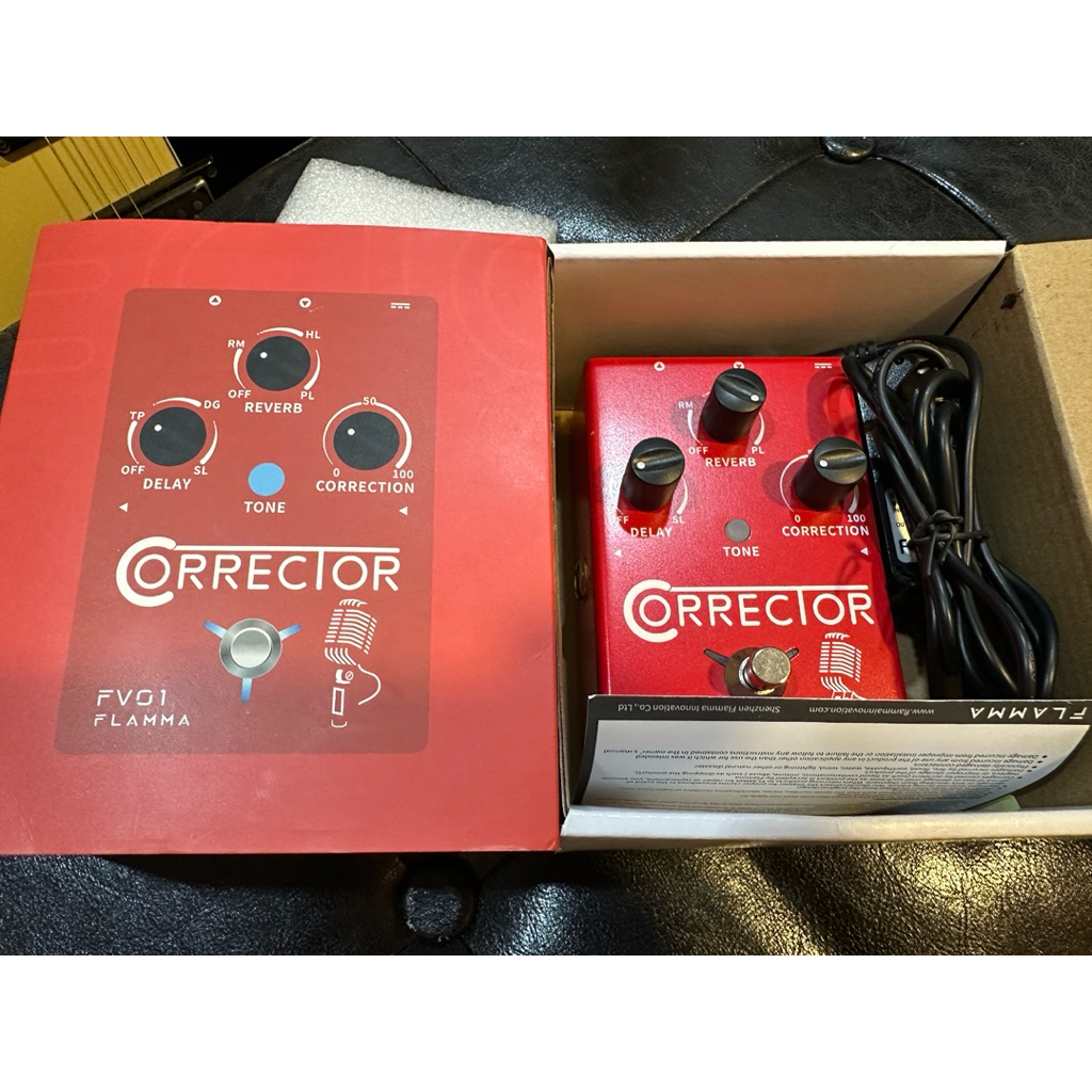 เอฟเฟคร้อง Flamma FV01 Vocal Pitch Correction Pedal  สภาพมือ1 (มือสอง use) ของอยู่ กทม. บางแค