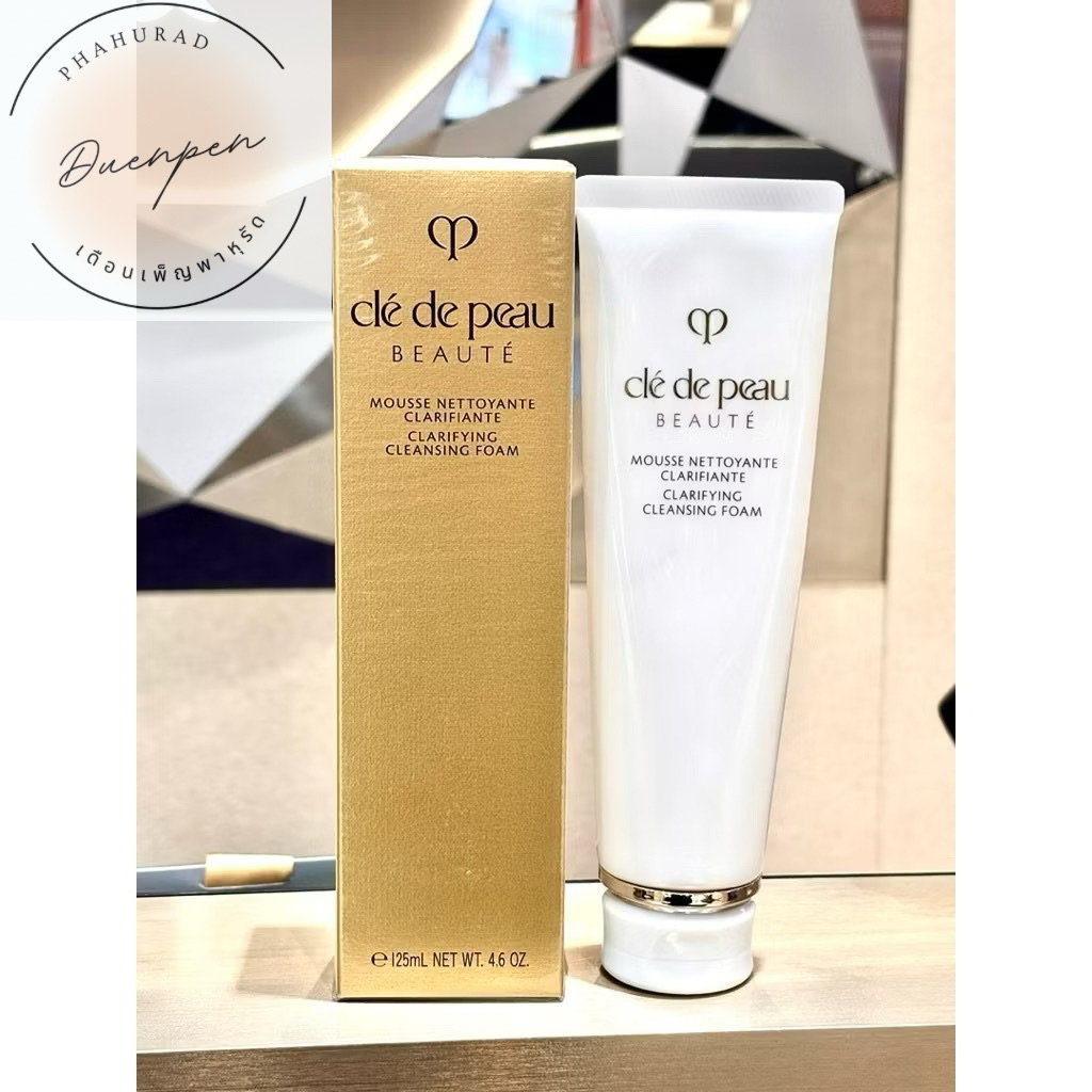 ป้ายไทยแท้ ราคาเต็ม 2,500 บาท Cle de peau Beaute Cleansing Foam
