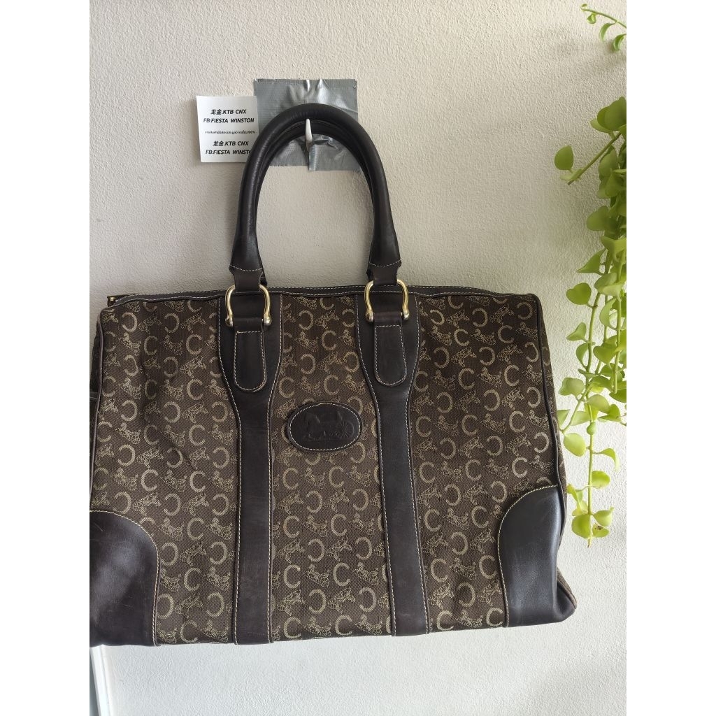 กระเป๋าถือญี่ปุ่นceline vintage monogram มือสองญี่ปุ่น100%