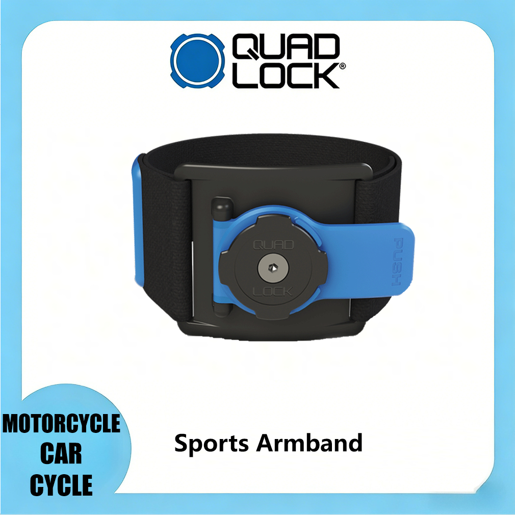 Quad Lock Running - สายรัดแขนกีฬาสำหรับโทรศัพท์ติดตั้งผู้ถือกีฬากลางแจ้ง
