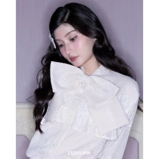 BNK LUPIN BOW เข็มกลัดโบว์ผ้าลูกไม้ (สินค้าเฉพาะเข็มกลัดโบว์) PREORDER บางสี