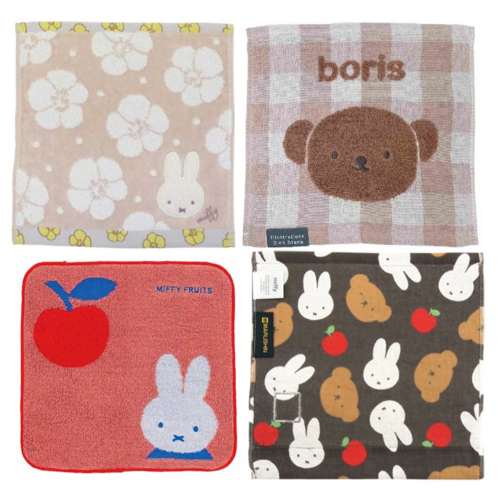 Miffy Dick Bruna ผ้าขนหนู ขนนุ่ม ลายน่ารัก สินค้าญี่ปุ่น
