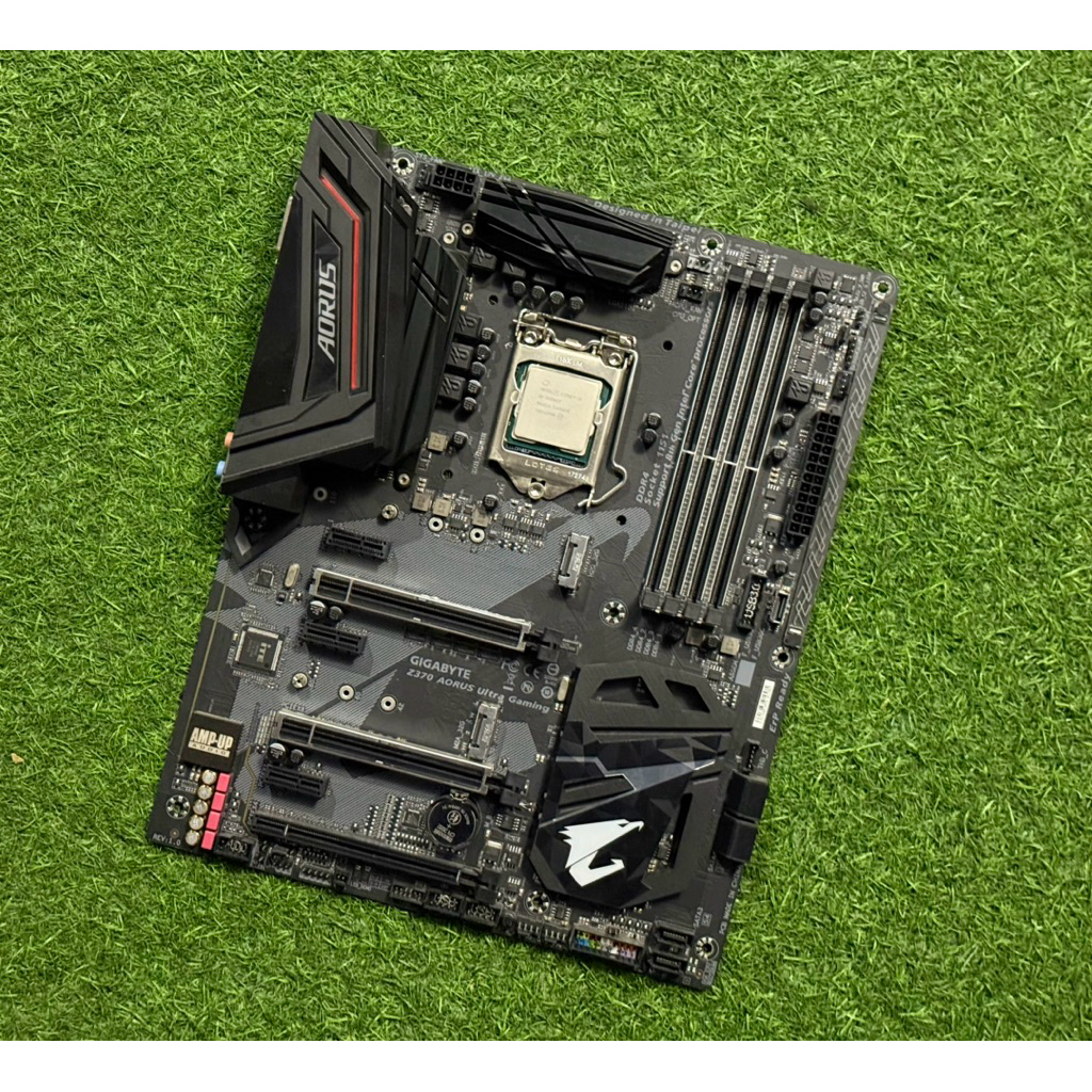 CPU INTEL CORE I9-9900KF + MAINBOARD GIGABYTE AORUS Z370 ULTRA GAMING ขายคู่ ราคาประหยัดครับ