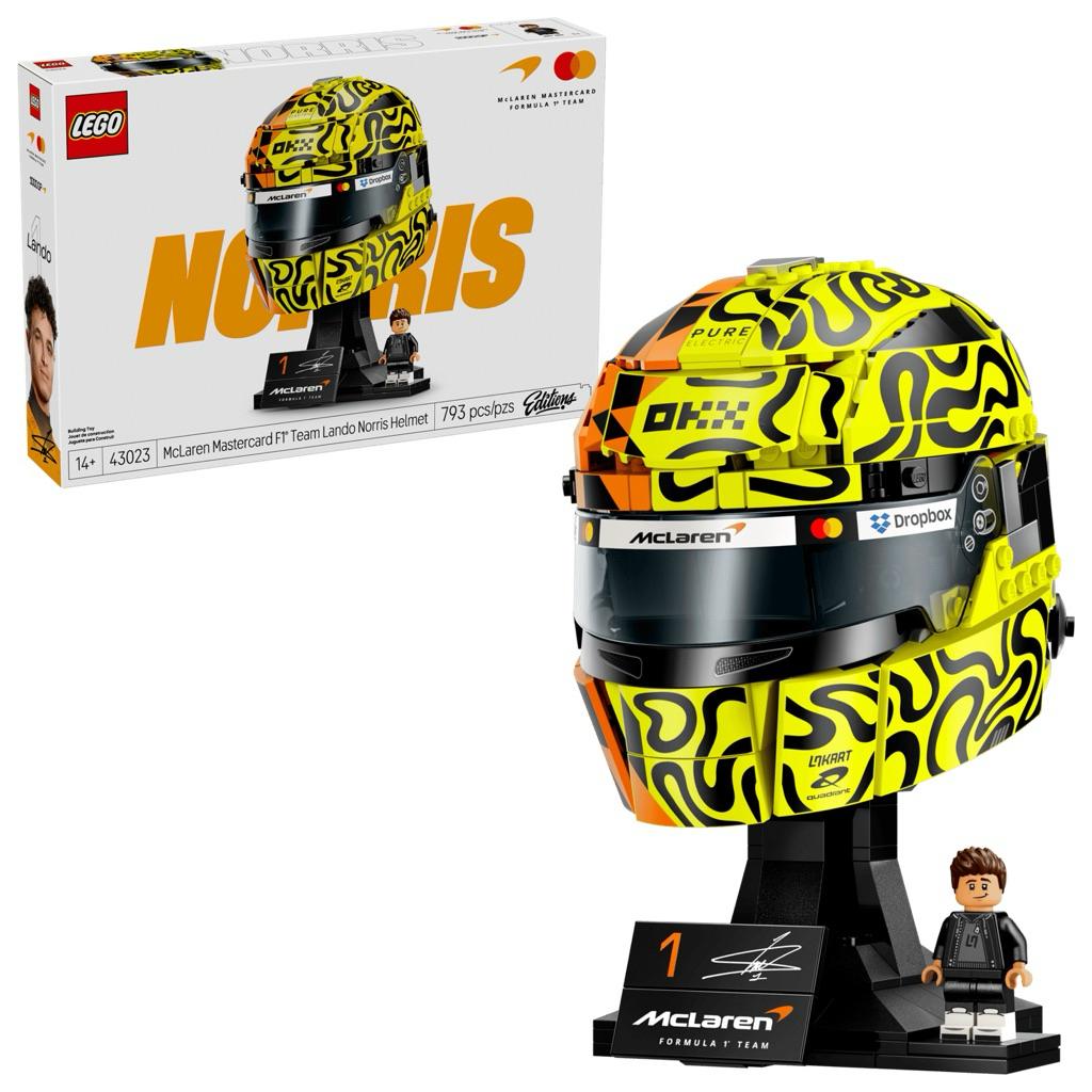 Lego Edition 43023 McLaren Mastercard F1® Team Lando Norris Helmet