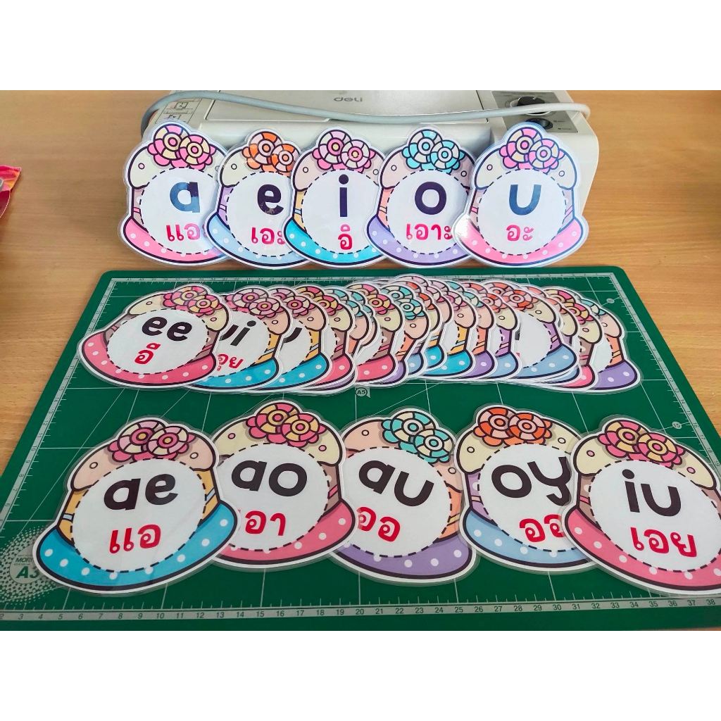 สื่อการสอนภาษาอังกฤษ (เสียงสระ Vowels)